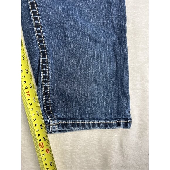 Silver Jeans Mens 34x32 Blue Eddie Straight Pants Denim Western Casual - Picture 7 of 11